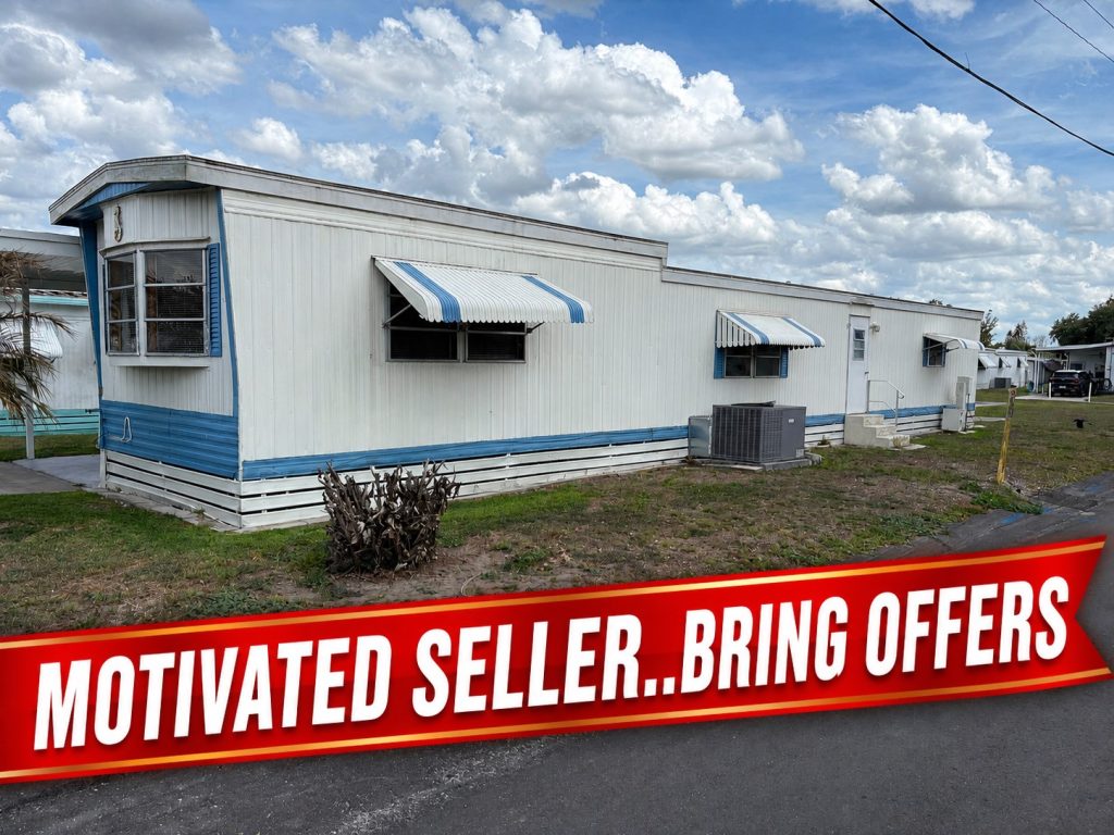 Charming 1BR/1BA Mobile Home in Peaceful 55+ Community – Corner Lot!